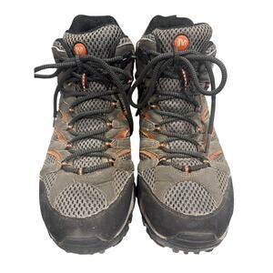 Merrell Moab 2 Mid Sz 8.5 GORE-TEX hiking boots "Beluga" leather mesh upper